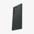ACS05614 - Galaxy S23 Ultra Case Liquid Air in matte black showing the back